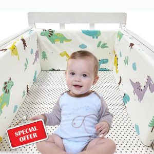 xinwanhong Bumpers for Cot Bed