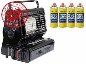 Munnie Portable Heater for Outdoor and Indoor Use: Ideal for Camping