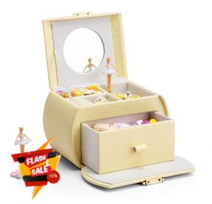 Vlando Musical Jewellery Box with Spinning Ballerina