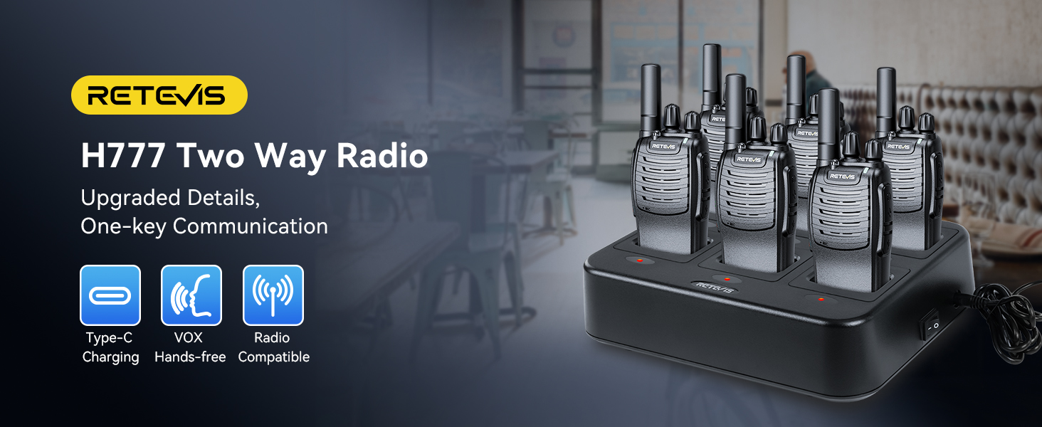 H777 walkie talkie