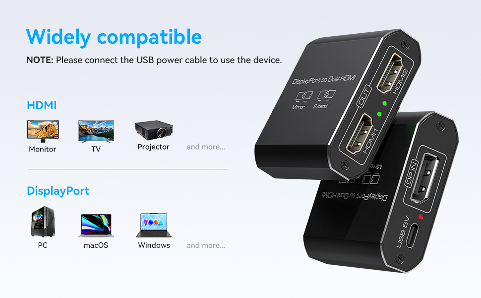 dp to hdmi adapter