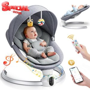 Fdlscpem Electric Baby Swing for Infant
