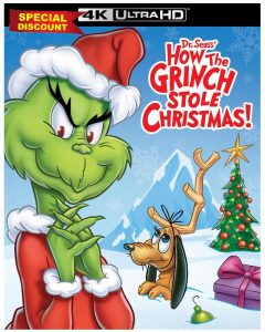 Dr. Seuss' How the Grinch Stole Christmas! [4K Ultra HD] [1966]