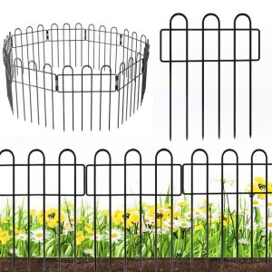 Decorative Garden Fence Panels - Outdoor Metal Fencing Ornamental Panel