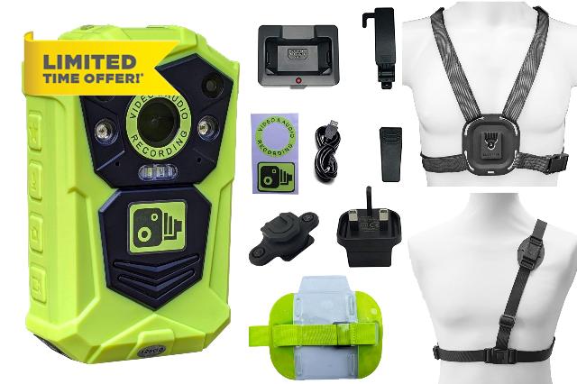 Brifield® BR1 NEO Body Camera 128GB Ultra HD Wearable Body Camera Bodycam Bodyworn Professional Personal Protection