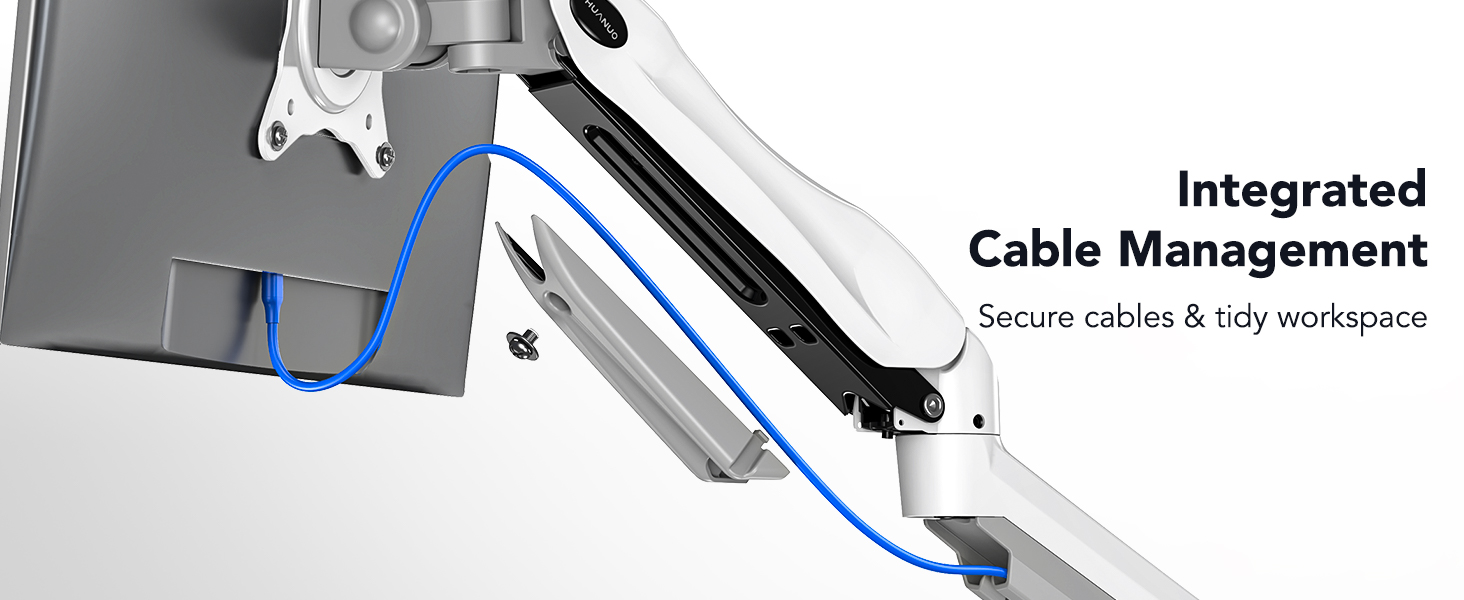 32 inch monitor arm gas monitor arm