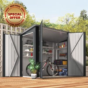 U-MAX 2.3x1.2m Garden Shed Storage