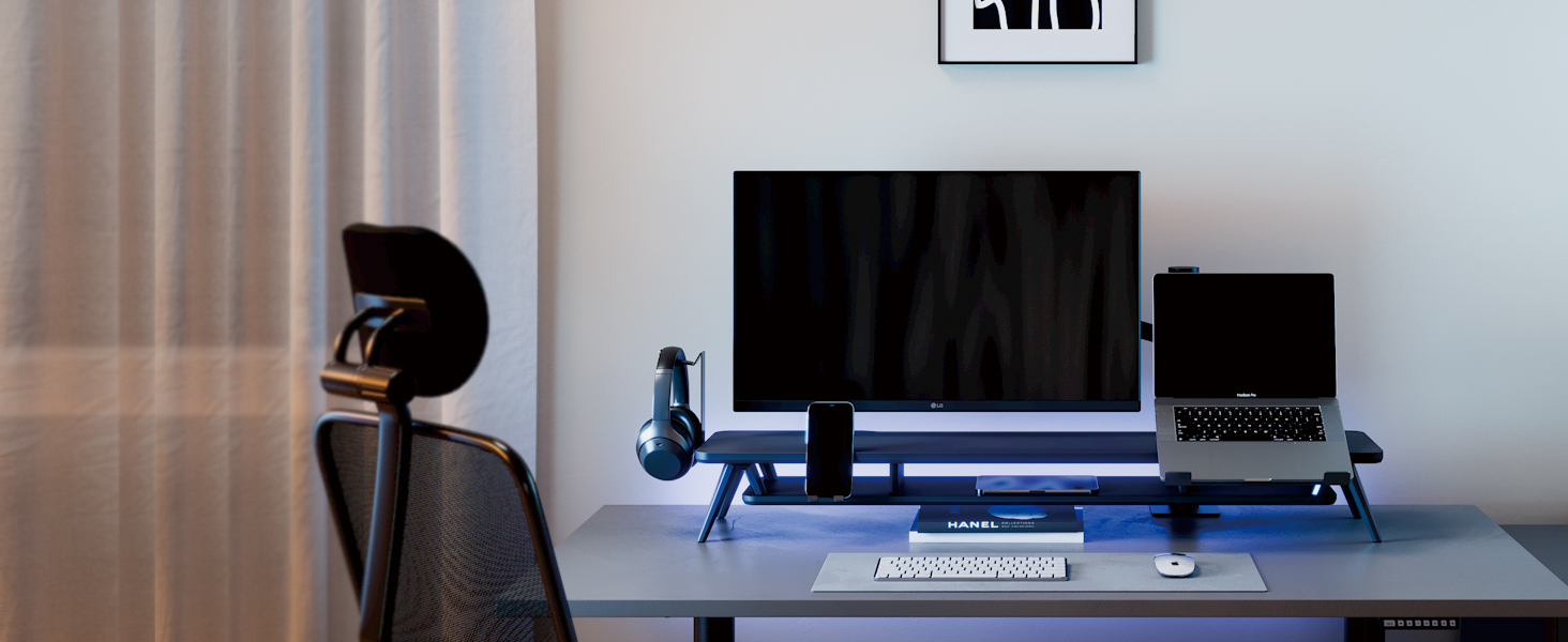 Monitor Stands Riser for 2 Monitors