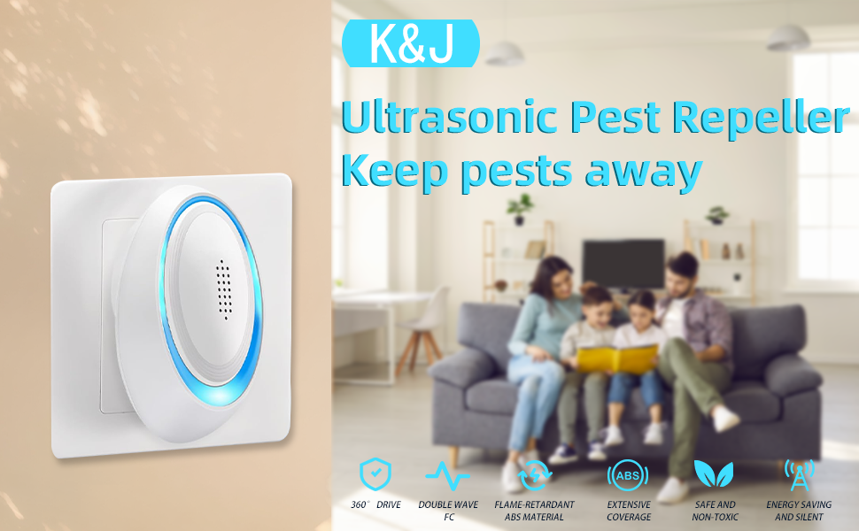 Ultrasonic Pest Repeller Keep pests away