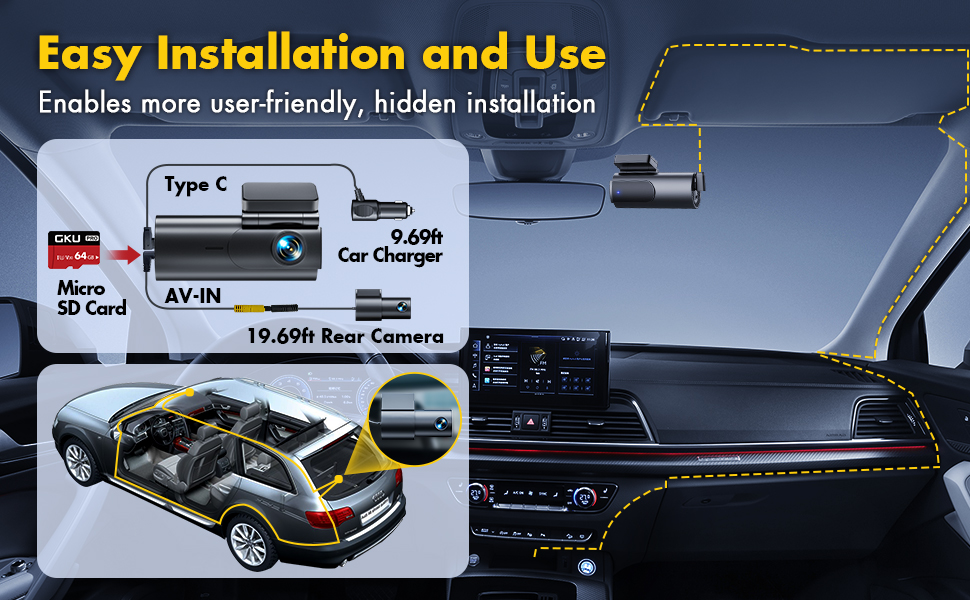 dash cam battery powered