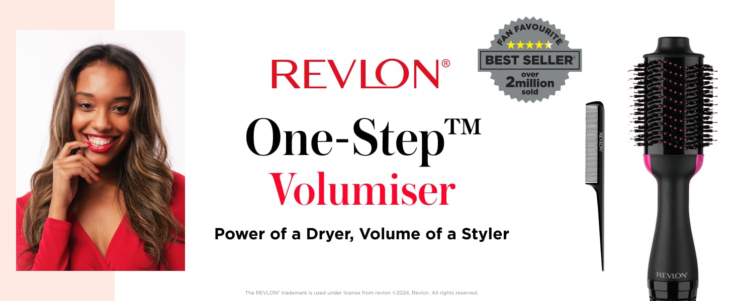 Revlon; One-step Volumiser; RVDR5222; Hair Comb;