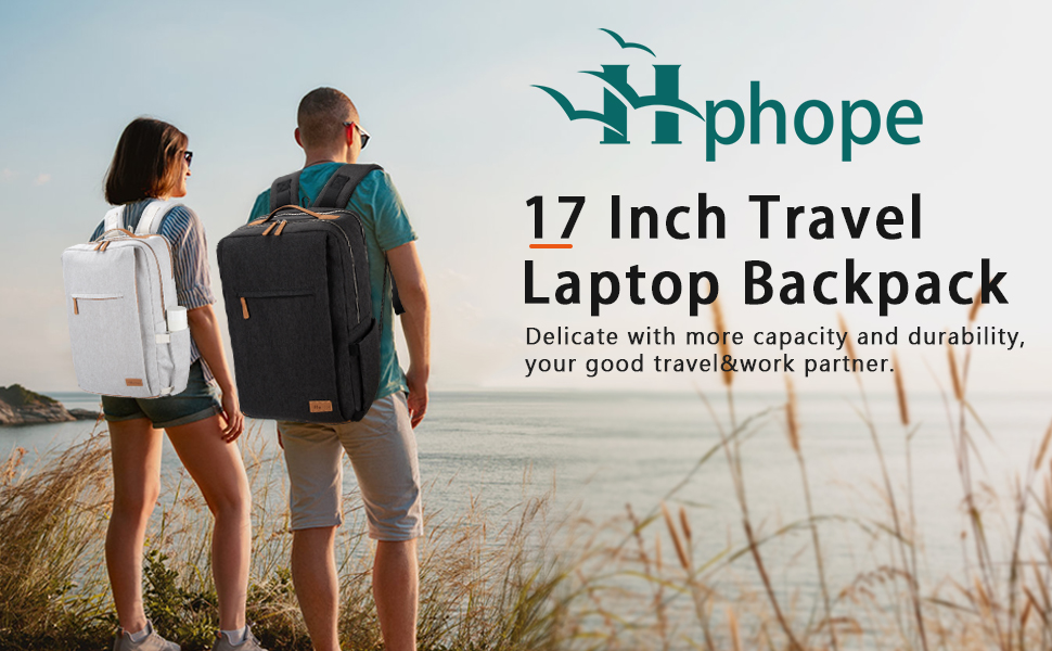 Hp hope Laptop Backpack fits 17 inch laptop for work and travel