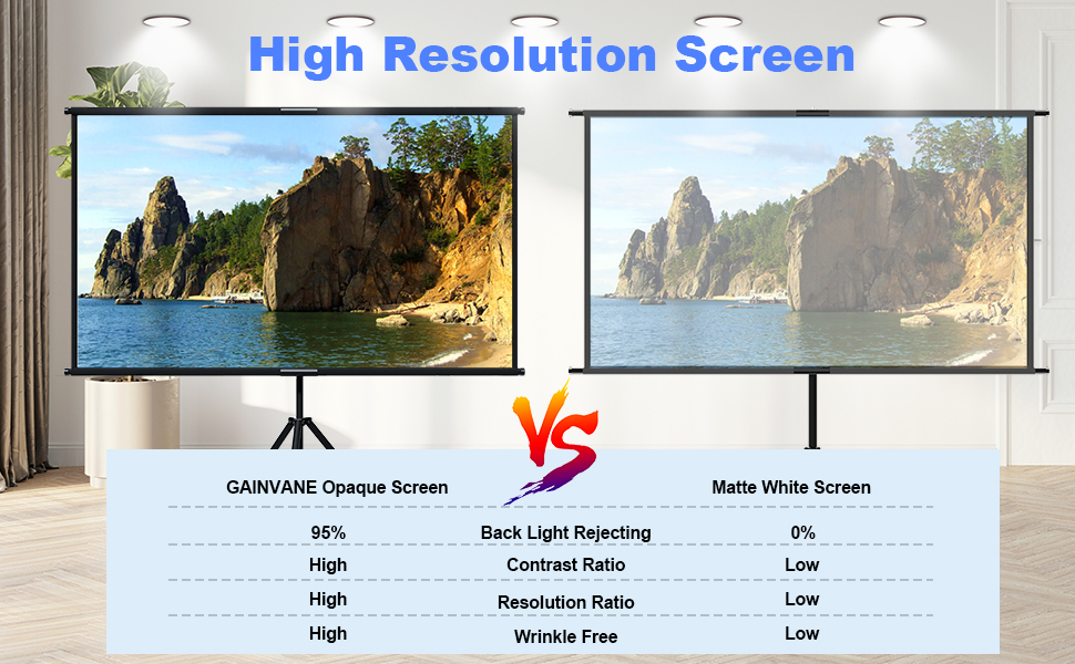 projector screen