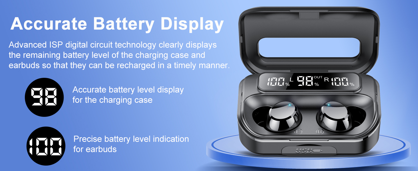 Wireless Headphones Earphones Earbuds Bluetooth Earpods Noise Cancelling Waterproof Earhooks Pods