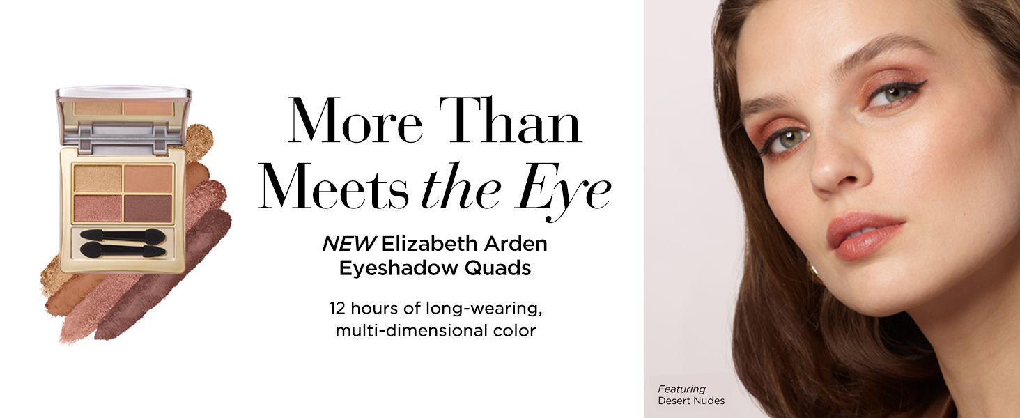 elizabeth arden, makeup, colour, eyeshadow, eyes, eyeshadow quad, eyeshadow palette, satin finish