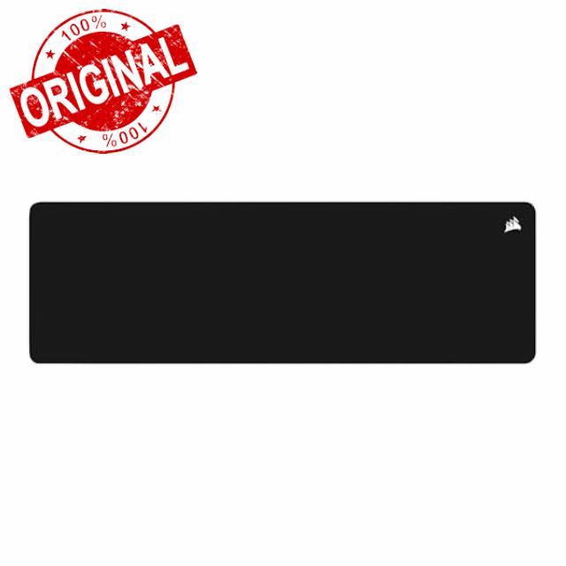 Corsair MM500 v2 Hybrid Cloth Gaming Extended Mouse Pad – 93cm x 30cm – Spill-Proof Coating – Anti-Fray Stitched Edges – Non-Slip Rubber Base – Black