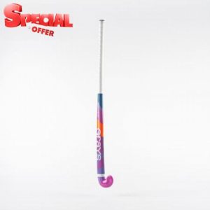 GRAYS Riptide Ultrabow Junior Wooden Hockey Stick - Pink/Blue