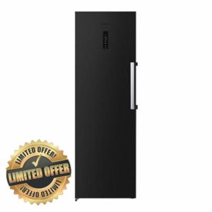 Teknix TH60TNFBIX Tall Freestanding Freezer 274 Litre Capacity - Total No Frost - Metal Tech Cooling - LED Display - 59D x 59.5W x 172H cm - Black Steel            [Energy Class E]