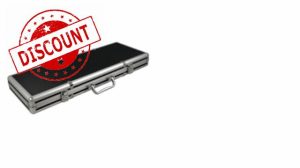 500-Piece Aluminium Black Photo Case