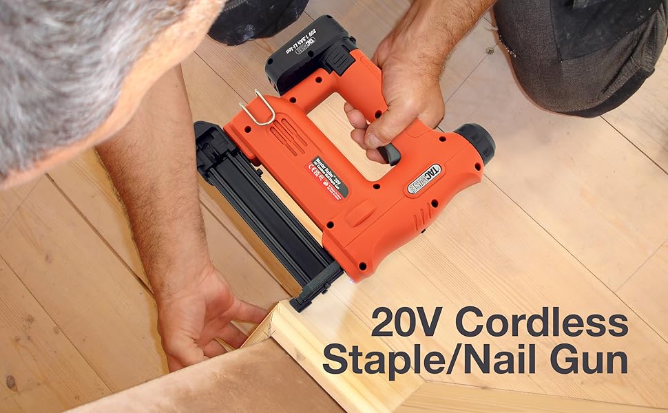 Tacwise 1701 Master Nailer 191 Cordless 20V Staple/Nail Gun