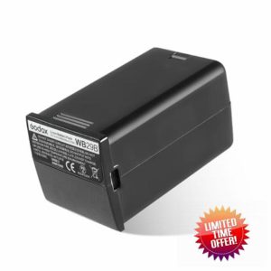 Godox WB29B AD200PRO Battery WB29B Battery 14.4V/2980mAh for Godox AD200 AD200PRO Round Flash