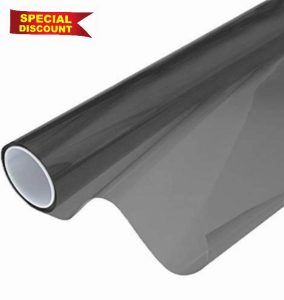 VViViD Smoke Black Adhesive Headlight Wrap Tinting Vinyl 16 Inch x 48 Inch Roll (1 Roll Pack)