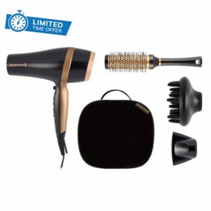 Remington Hair Dryer (Gift Set with Concentrator & Diffuser