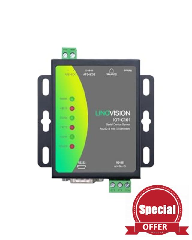LINOVISION Dual Ports Serial Server