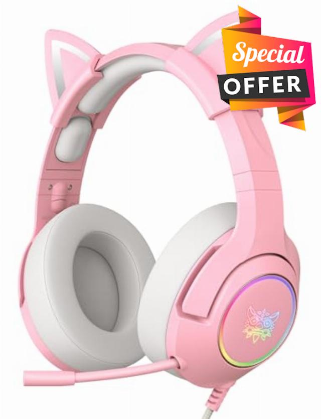 PHNIXGAM Gaming Headset for PS4