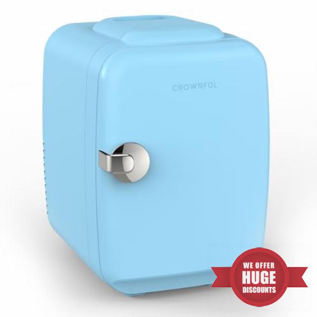 CROWNFUL Mini Fridge