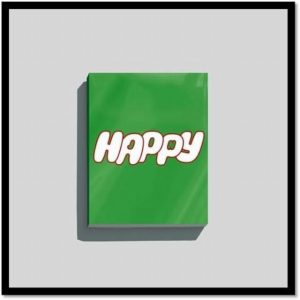 JIN Happy 2nd Solo Album with Tracking (Standard IMAGINE Ver.) + Extra photocards