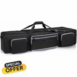 BQKOZFIN 40.5" Tripod Bag Padded Tripod Carrying Case