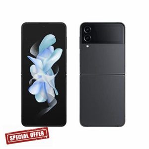 Samsung Galaxy Z Flip4 SM-F721B 17 cm (6.7") Dual SIM Android 12 5G USB Type-C 8GB 128GB 3700 mAh Graphite (Renewed)