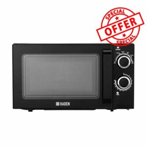 Haden 800W Black Microwave Oven - 20L