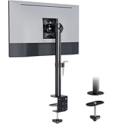 BONTEC Monitor Arm Mount with Laptop Tray for 13 to 27 inch LCD LED Screen & up to 17 inch Notebo...