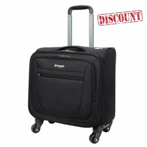 Rocklands® Rolling Laptop Bag 4 Wheel Laptop Bag Wheeled Briefcase Business Office Trolley Case Travel Cabin Bag - 8602