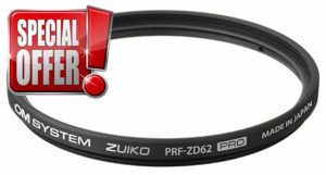 OM SYSTEM Zuiko PRF-ZD62 MFT Protective Filter Pro (suitable for Olympus/OM SYSTEM ET-4512PRO