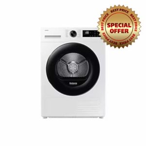 Samsung Series 5 DV90CGC0A0AEEU 9kg Heat Pump Dryer with OptimalDry - White
