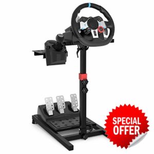 DIWANGUS Steering Wheel Stand Foldable Racing Steering Wheel Stand Suitable for Logitech G27 G29 G920 G923 Thrustmaster T248X T248 T300RS T300 PS4 PS5 TX Xbox 360 Xbox One