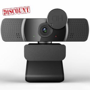 YIMONA Webcam for PC with Microphone - 2K FHD Webcam with Privacy Cover & Webcam Mounts
