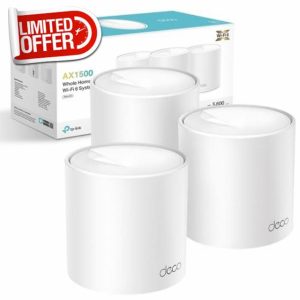 TP-Link Deco X10(3-pack) AX1500Mbps Whole Home Mesh WiFi 6 System