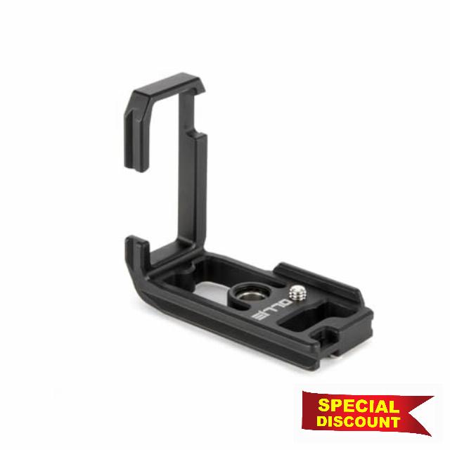 3 Legged Thing Ollie QD Dedicated L-Bracket for OM System OM-1 & OM-1 MK II Cameras – Arca-Swiss Compatible L-Bracket for Photography (Darkness)