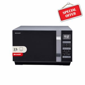 Sharp R360SLM Silver Microwave 900W 23L