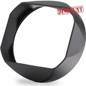 Haoge Square Metal Lens Hood for Leica Q3 Q3-43 Camera Accessories Black LH-LQ343B