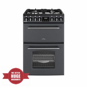 Belling Farmhouse 60cm Dual Fuel Cooker - Anthracite