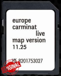 Europe 2024 GPS Navigation SD Card - Version 11.25 - Compatible with Renault Tomtom Live