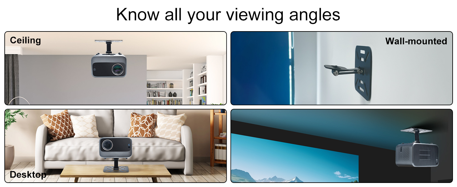 Universal Multifunctional Projector Mount