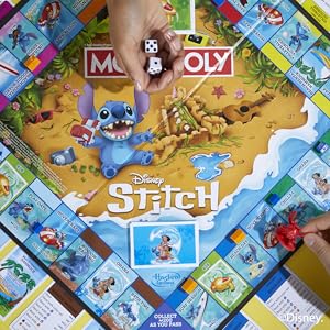Monopoly Stitch board