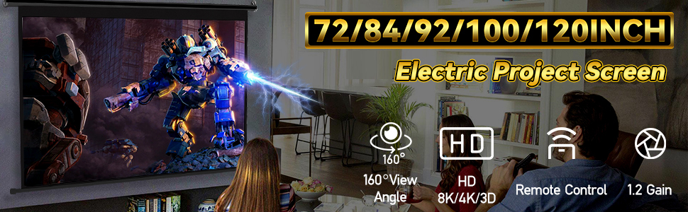 Electric Projector Screen