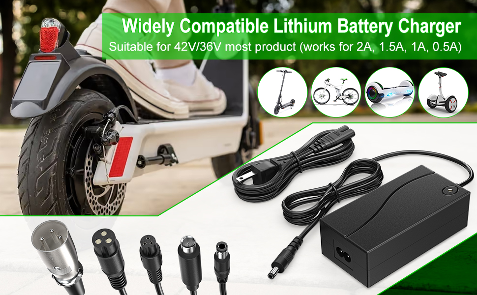 42V 2A Electric Scooter Charger
